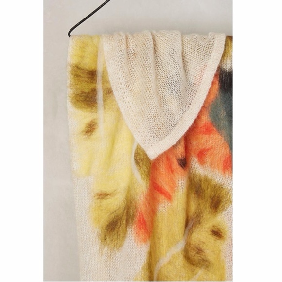 Anthropologie Painterly Scarf NTW - Picture 2 of 5
